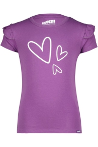 Louder! shirt Nora crushed grape